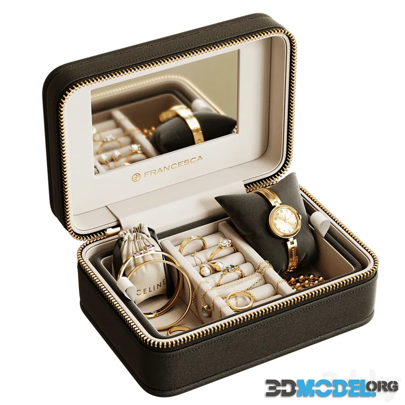 Small jewelry box by Francesca