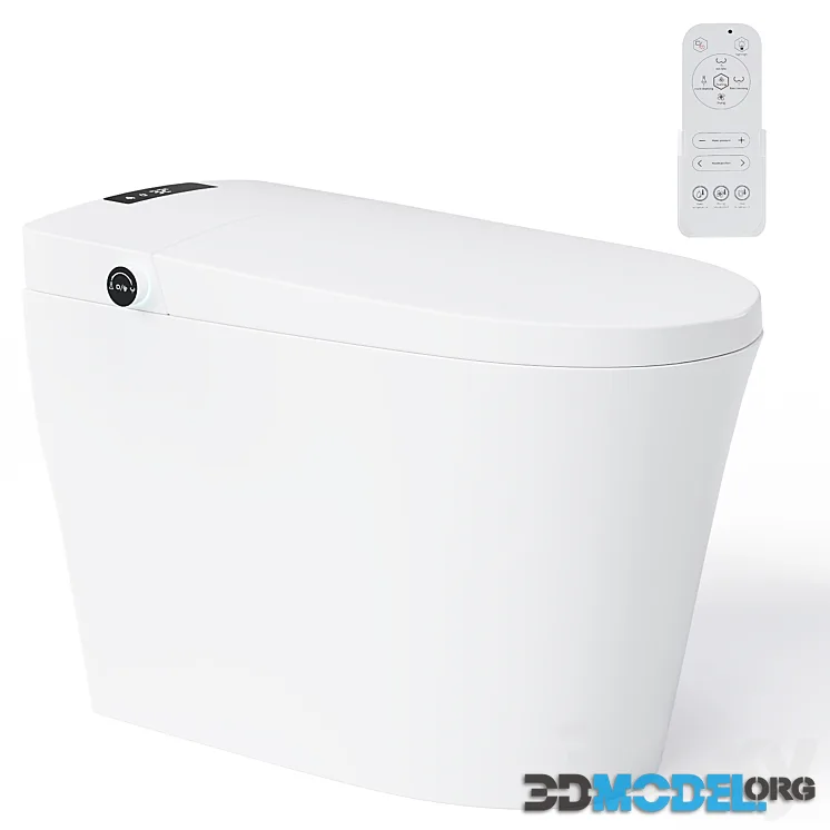 Smart Bidet Toilet with Foot Sensor Flushing