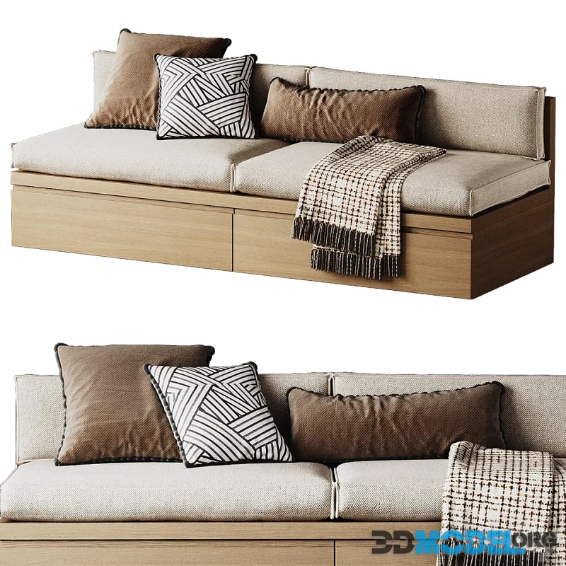 Soft seat for window sill