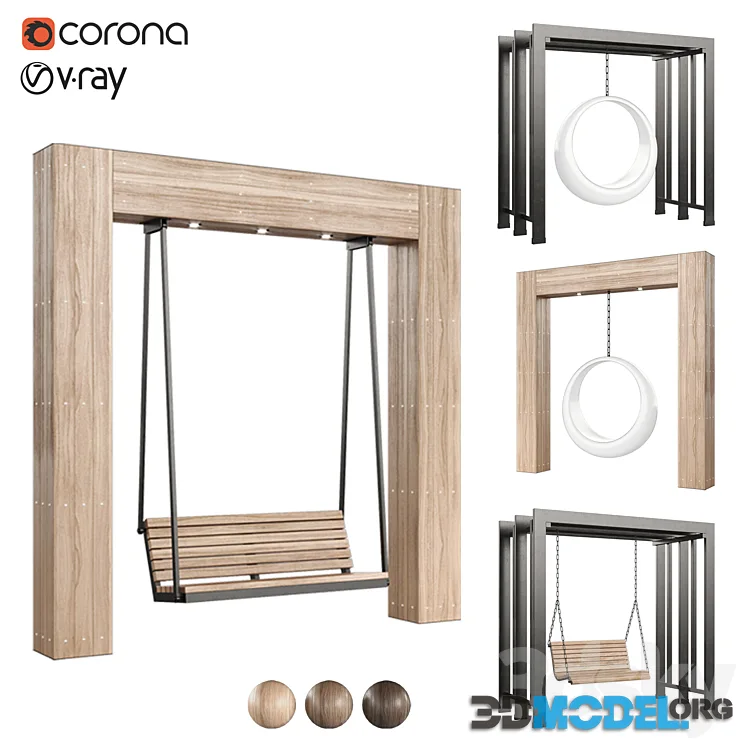 Swing set with canopy 1