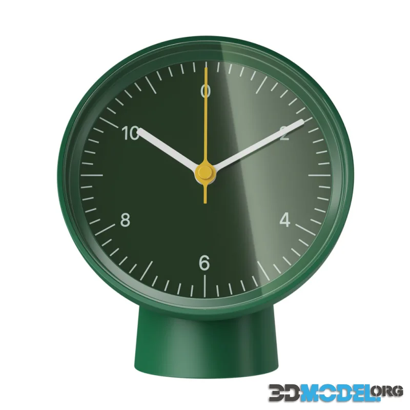Table Clock Green by Hay