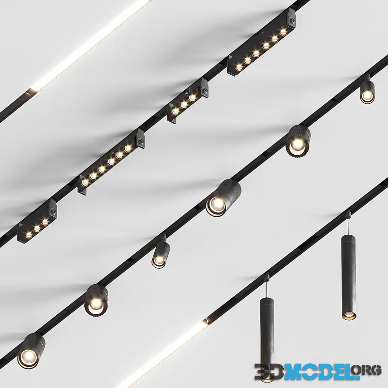Track lights Outline By Reggiani
