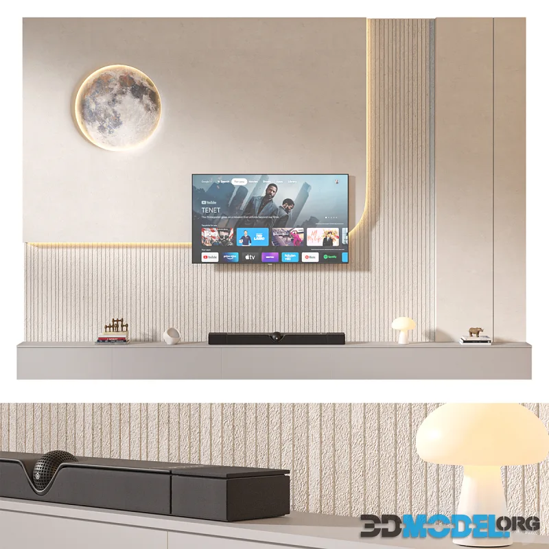TV wall set 31