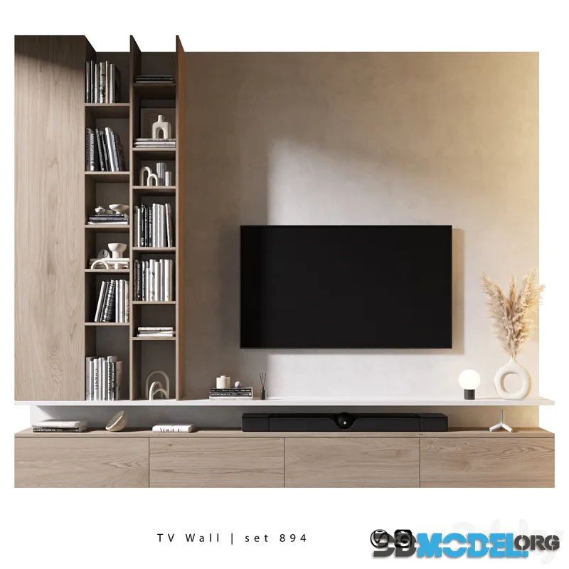 TV Wall set 894