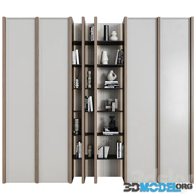 Wardrobe in modern style 43