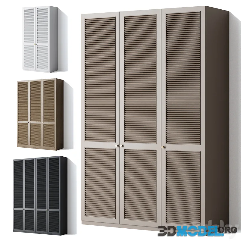 Wardrobe modern 03