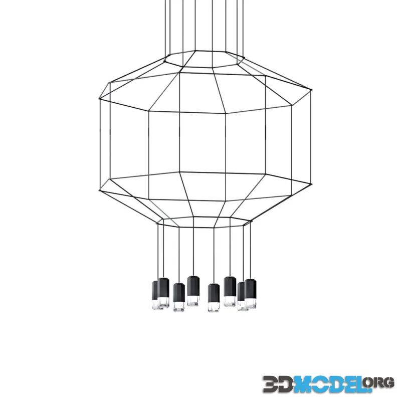 Wireflow 301 3D Lamp by Vibia