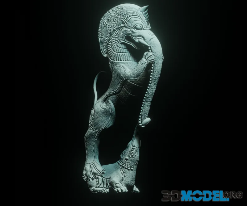 Yazhi Sculpture (PBR)