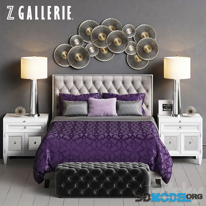 ZGallerie Prague Bed