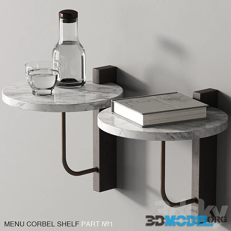 139 Menu Corbel Shelf by Kroyer Saetter Lassen P01