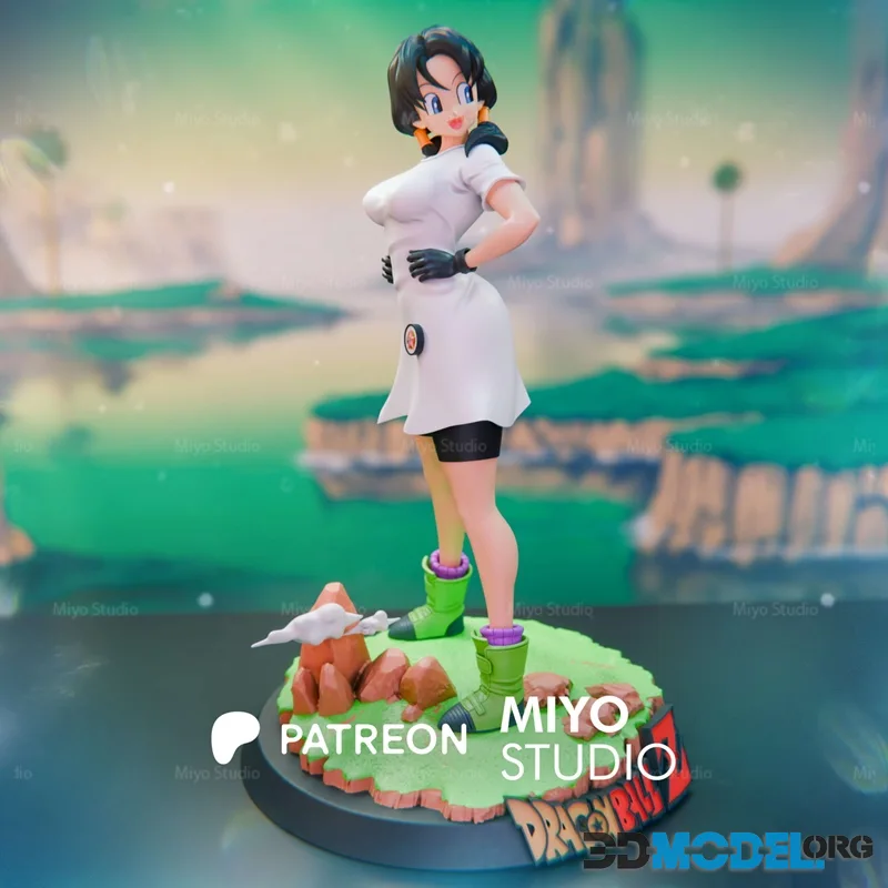 Miyo Studio - Videl - Dragon Ball Z – Printable