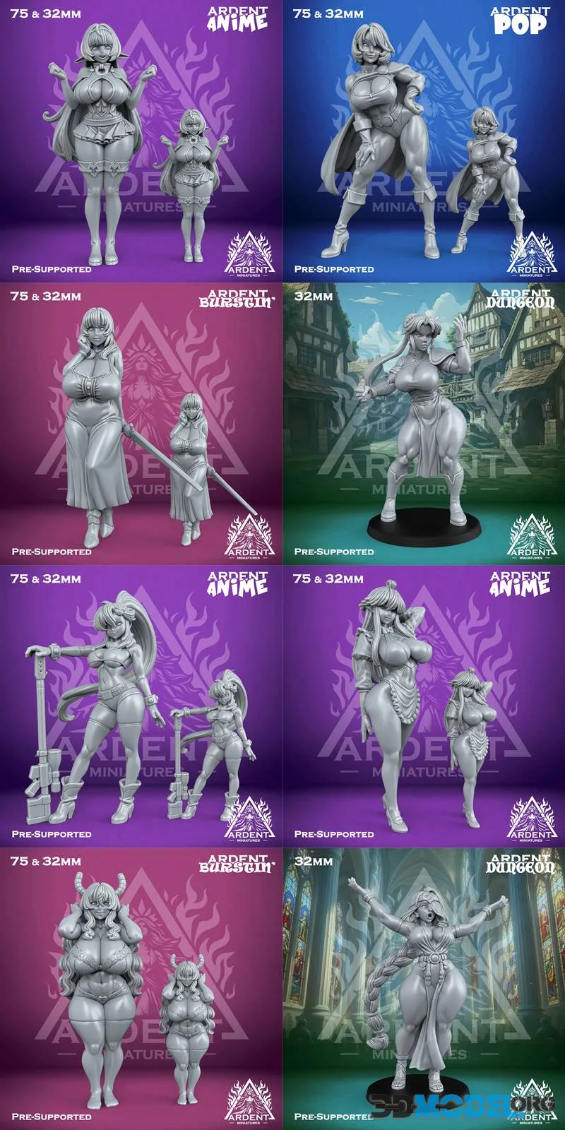 Ardent Miniatures April 2026 – Printable