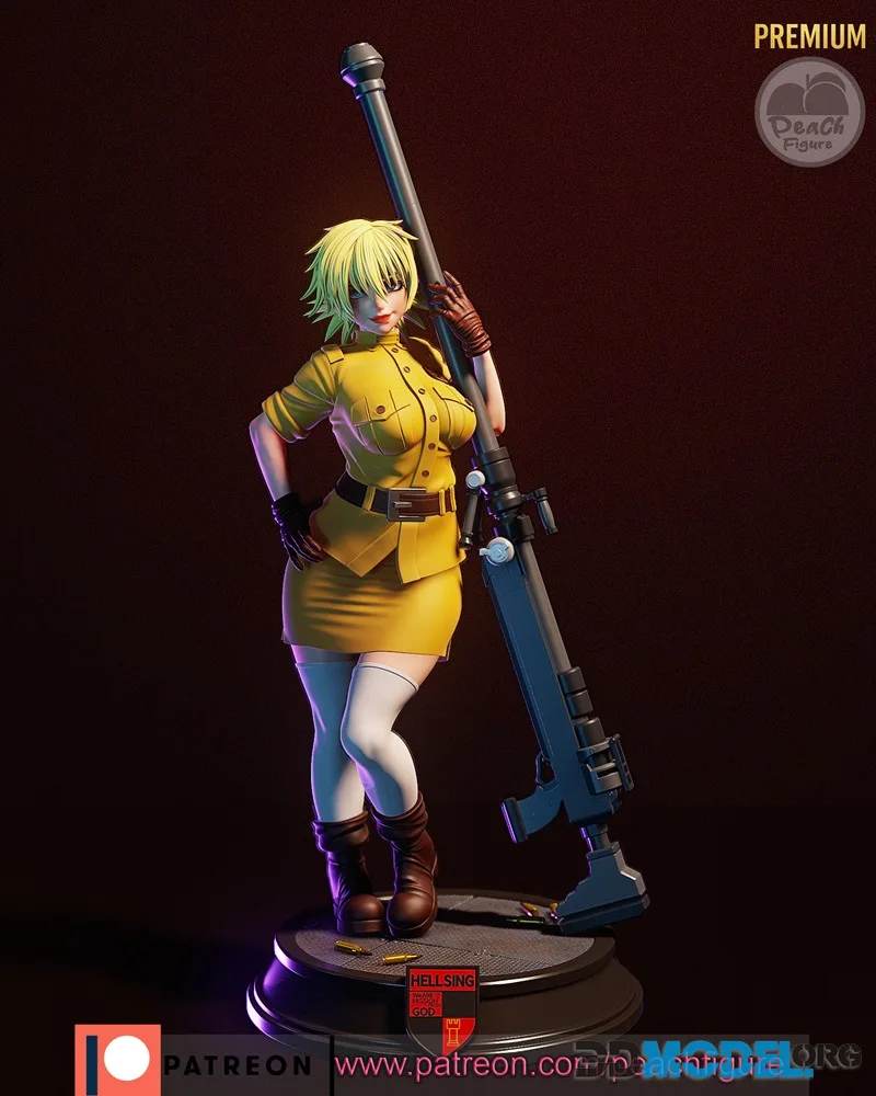Peach Figure - Seras Victoria – Printable