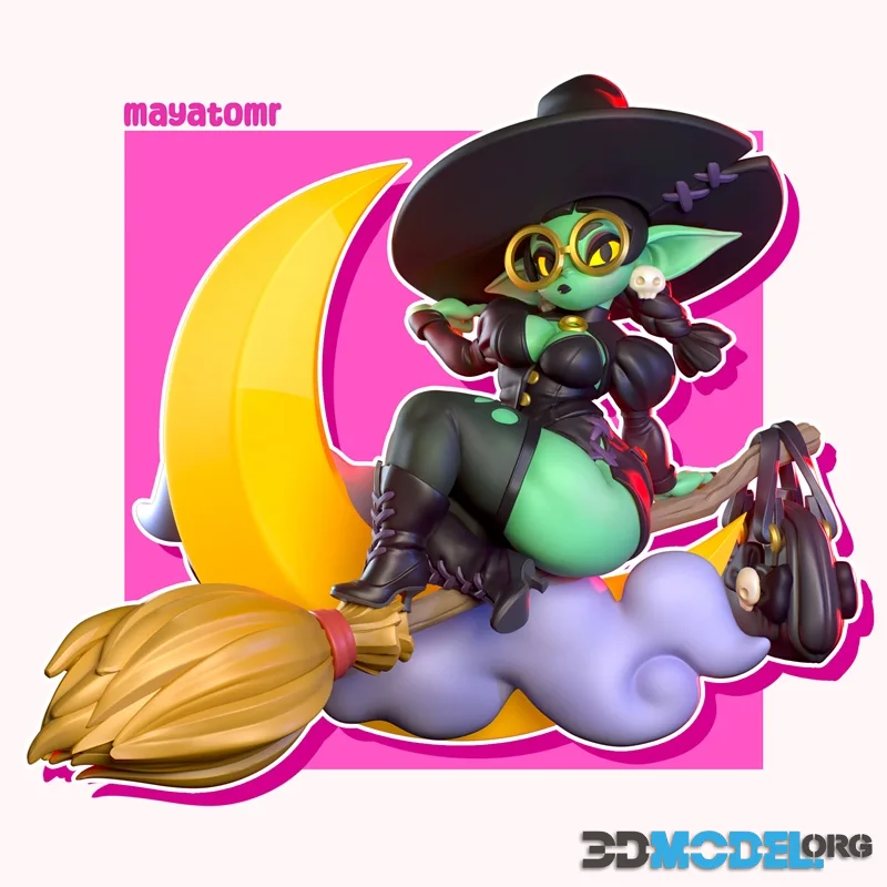 Mayatomr - Goblin Witch – Printable