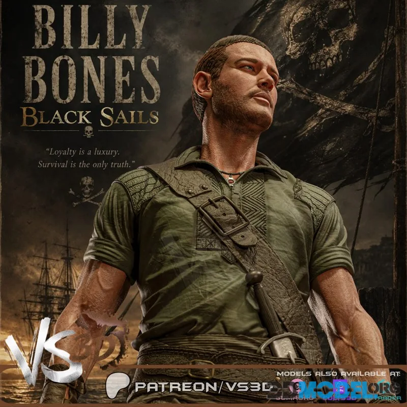 VS3D - Billy Bones - Black Sails – Printable