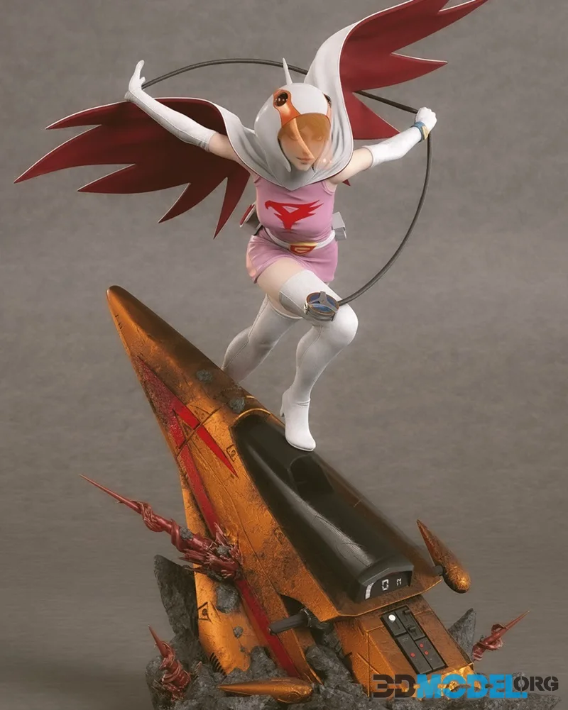 CA 3D Studios - Jun the Swan – Printable