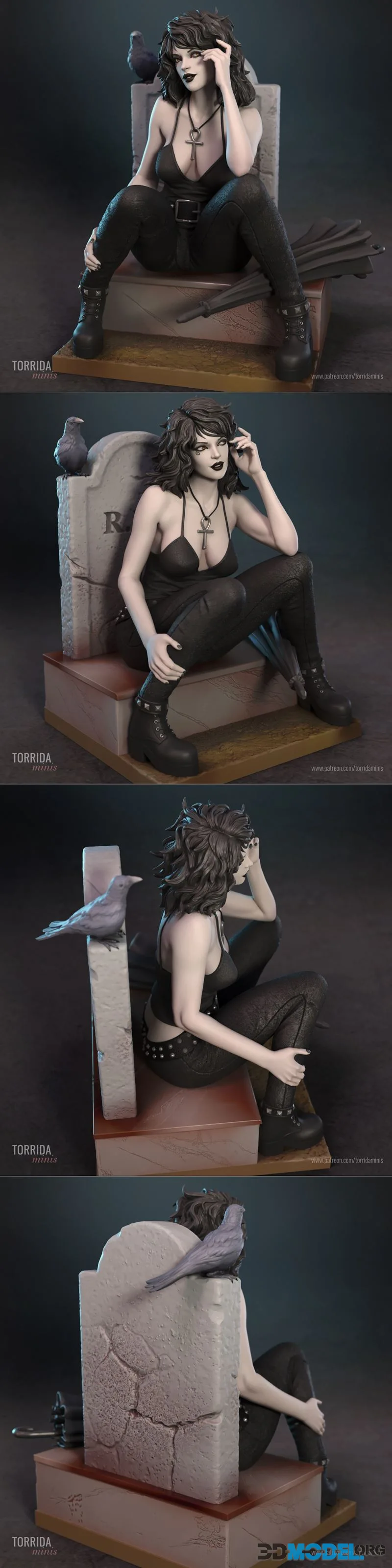 Torrida Minis - Death from Sandman – Printable