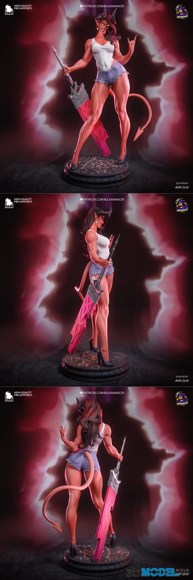 Bulkamancer Sculpts - Malevola - Dispatch – Printable
