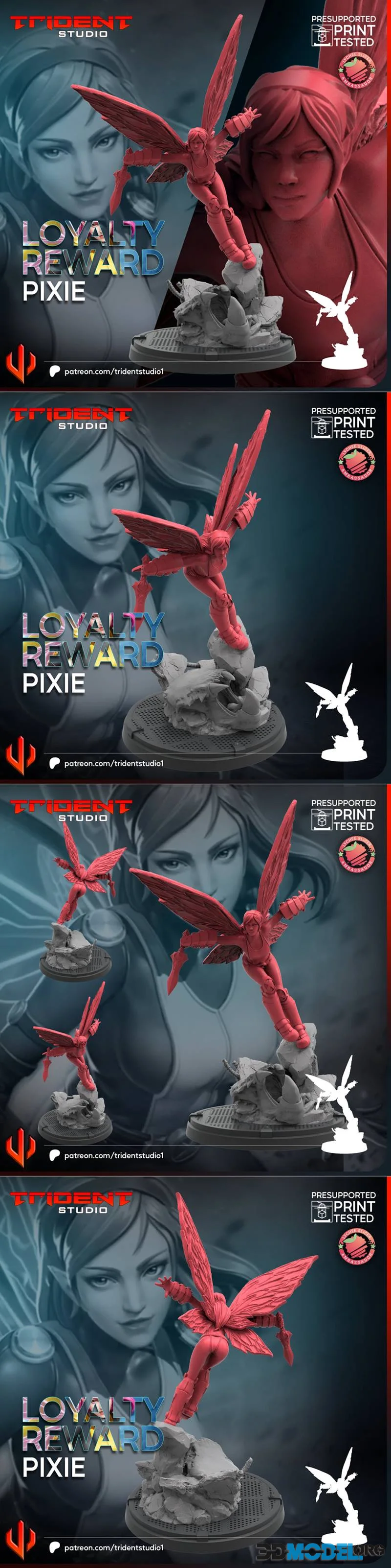 Trident Studio - Pixie March 2026 – Printable