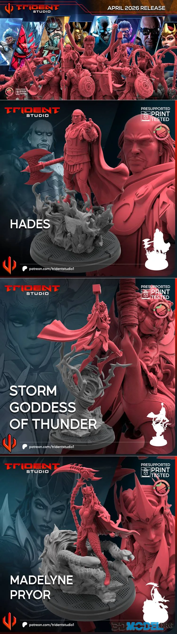 Trident Studio April 2026 – Printable