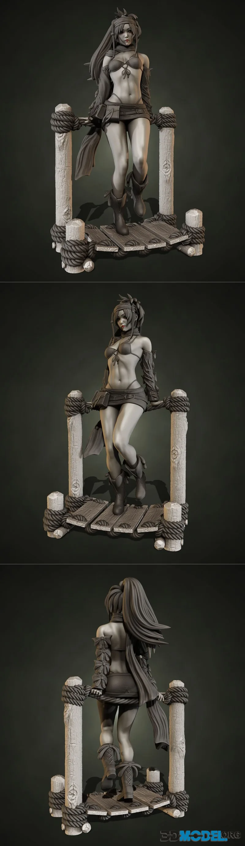 Aliance - Rikku from Final Fantasy – Printable