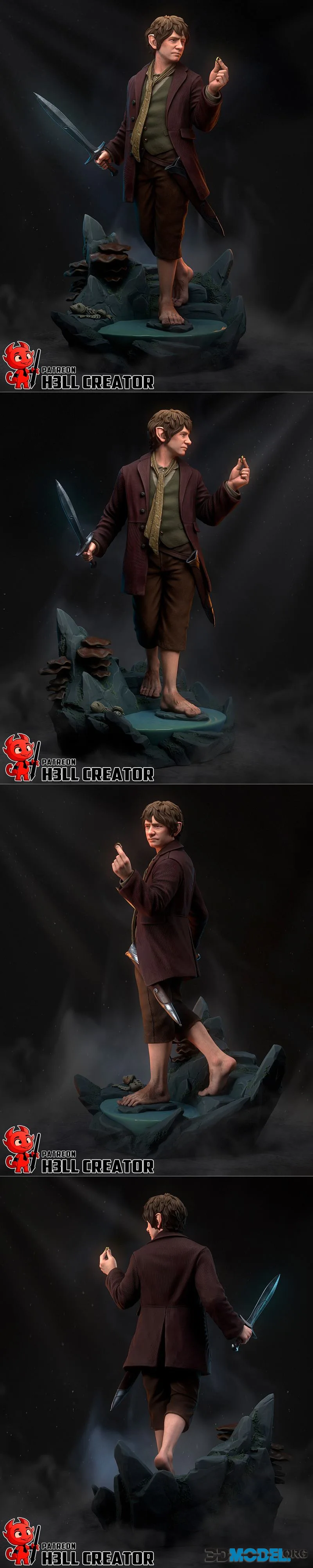 H3LL Creator - Bilbo Baggins – Printable