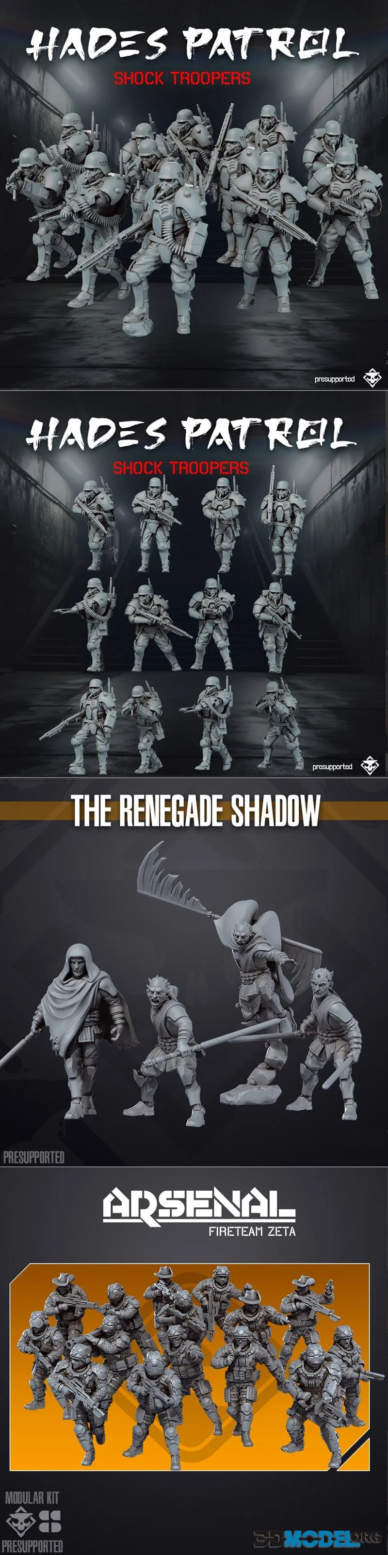 Skullforge Studios April 2026 – Printable