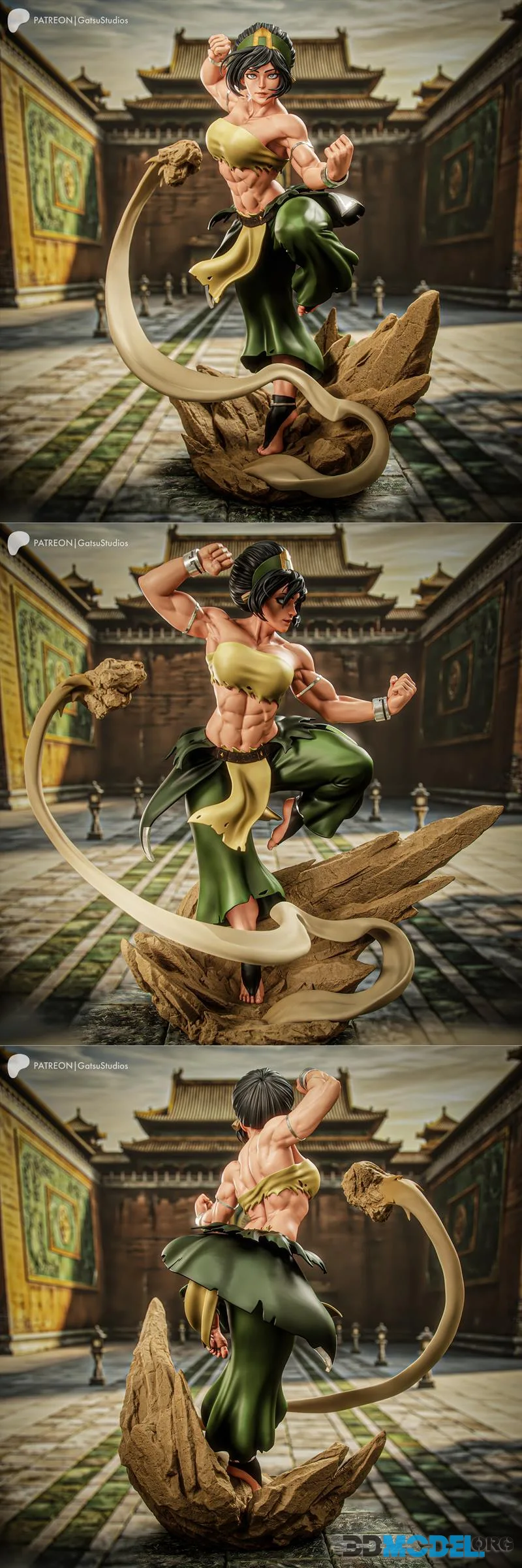 Gatsu Studios - Avatar - Toph Beifong – Printable