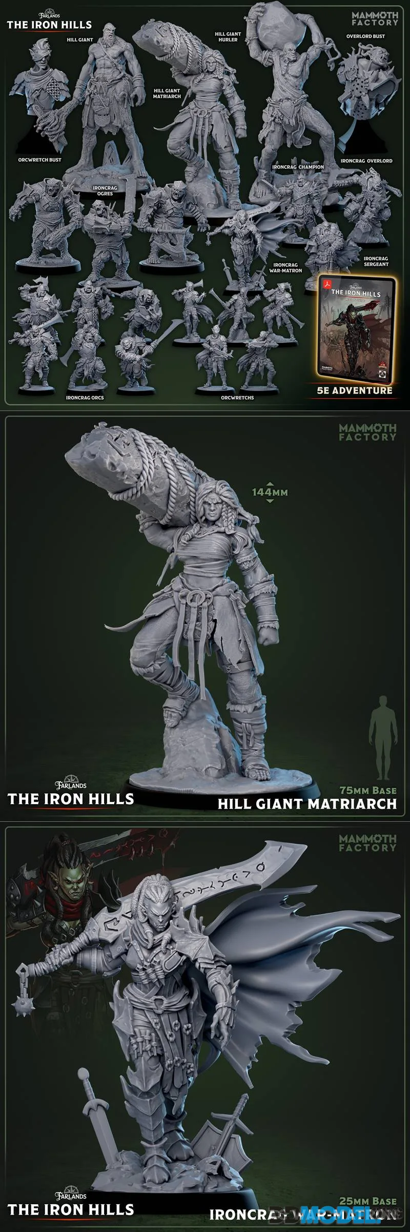 Mammoth Factory - Farlands - The Iron Hills December 2025 – Printable
