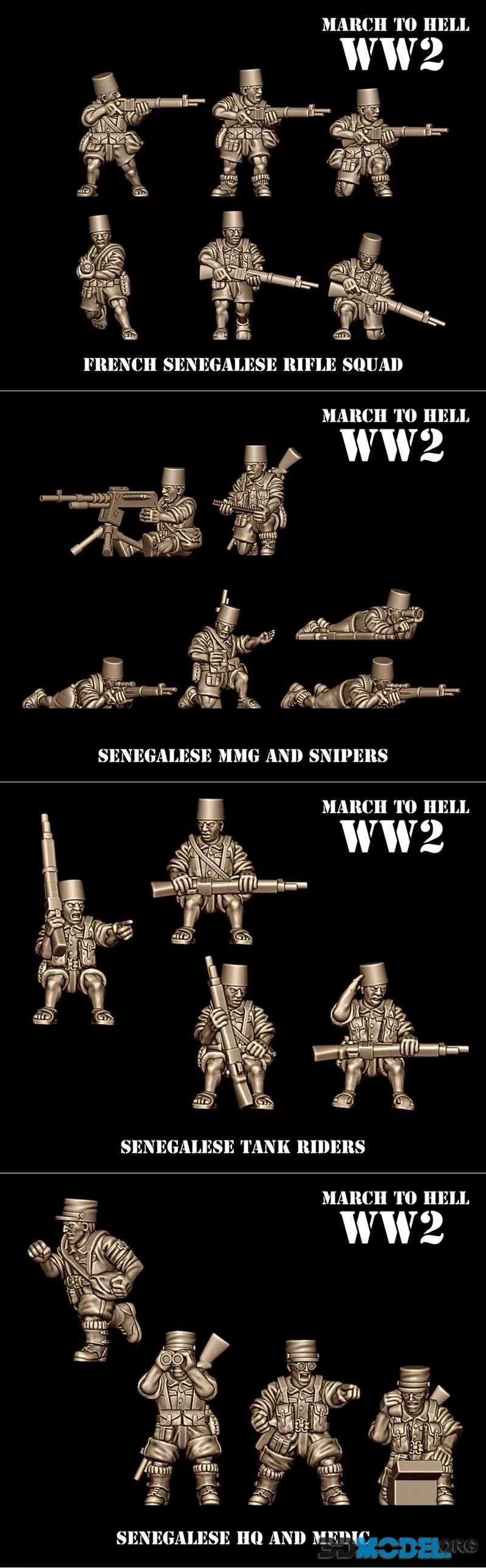 WW2 - March to Hell January 2026 – Printable