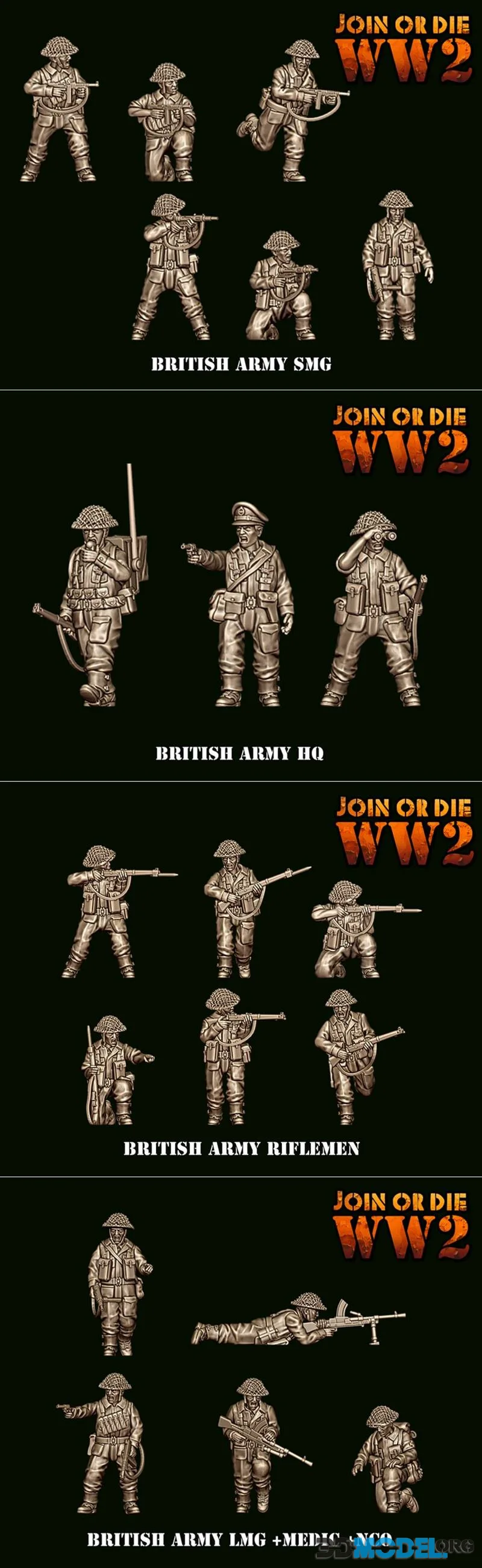 WW2 -Join Or Die March 2026 – Printable