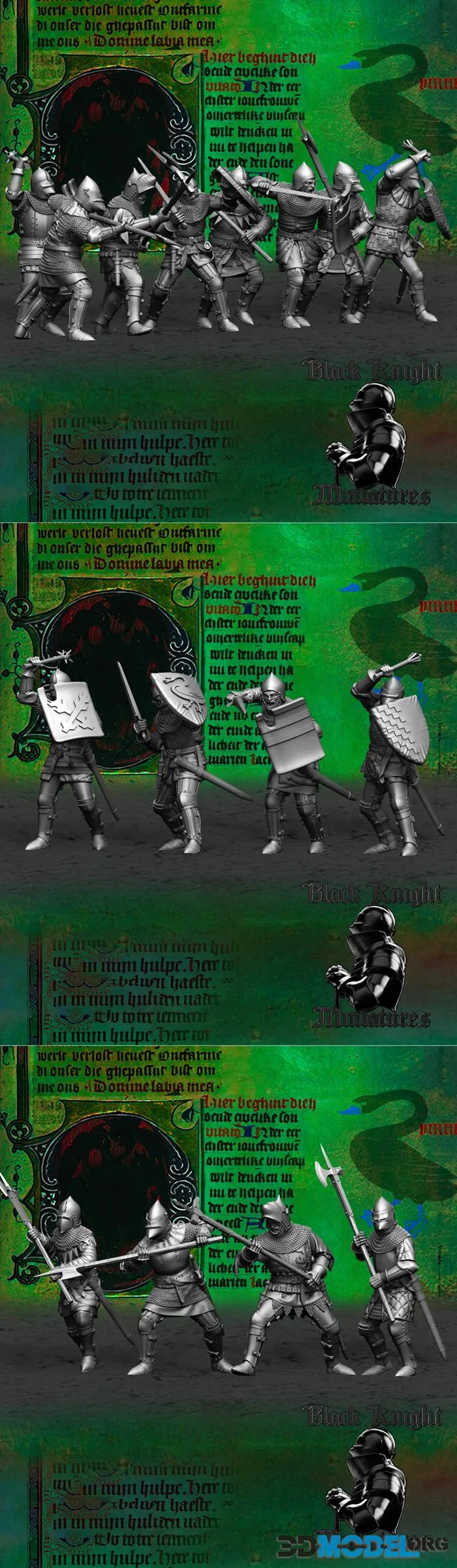 Black Knight Miniatures January 2026 – Printable