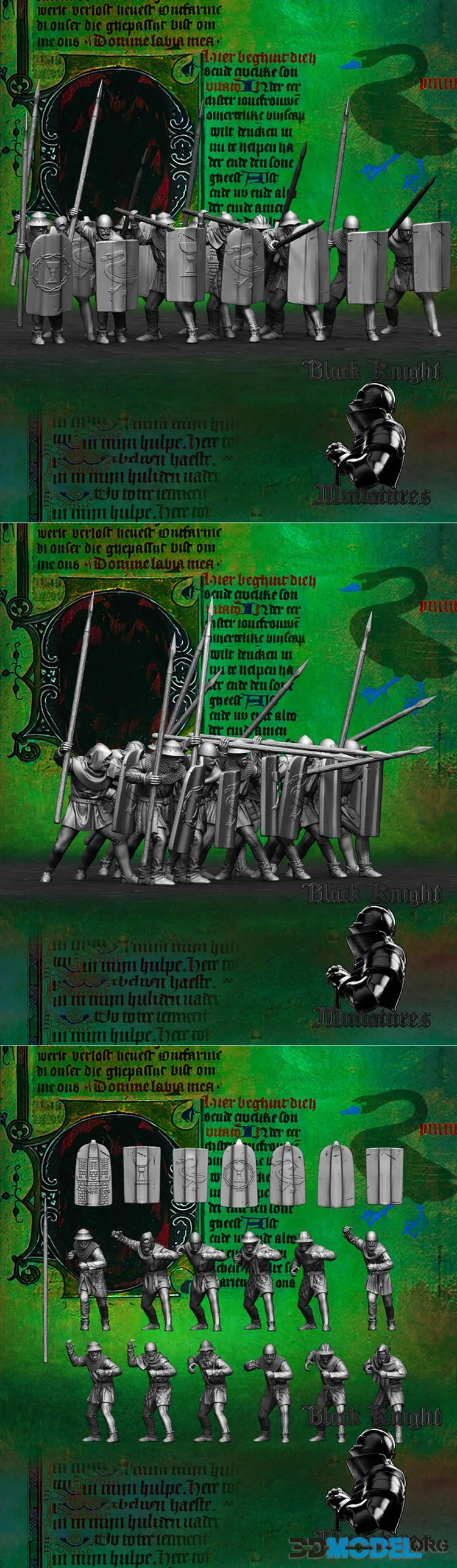 Black Knight Miniatures April 2026 – Printable