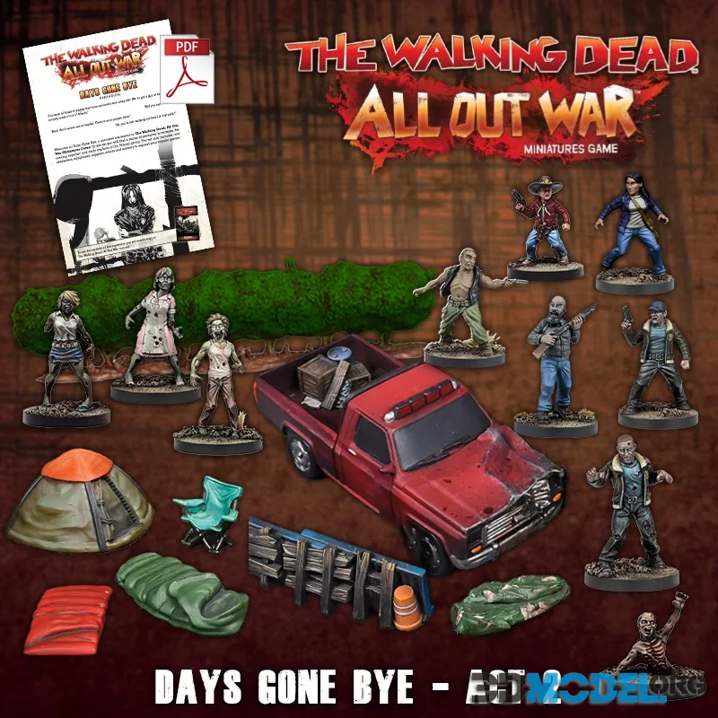 The Walking Dead AOW - Days Gone Bye Part 2 April 2026 – Printable