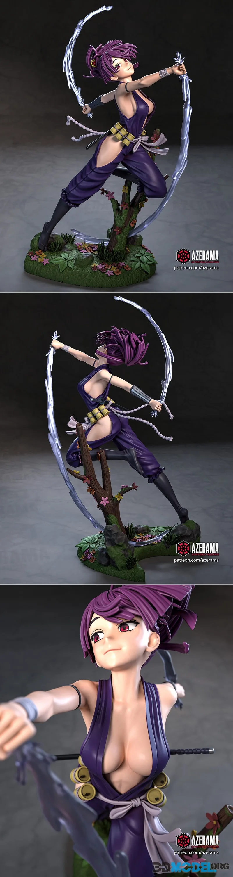 Azerama - Hell's Paradise - Yuzuhira – Printable