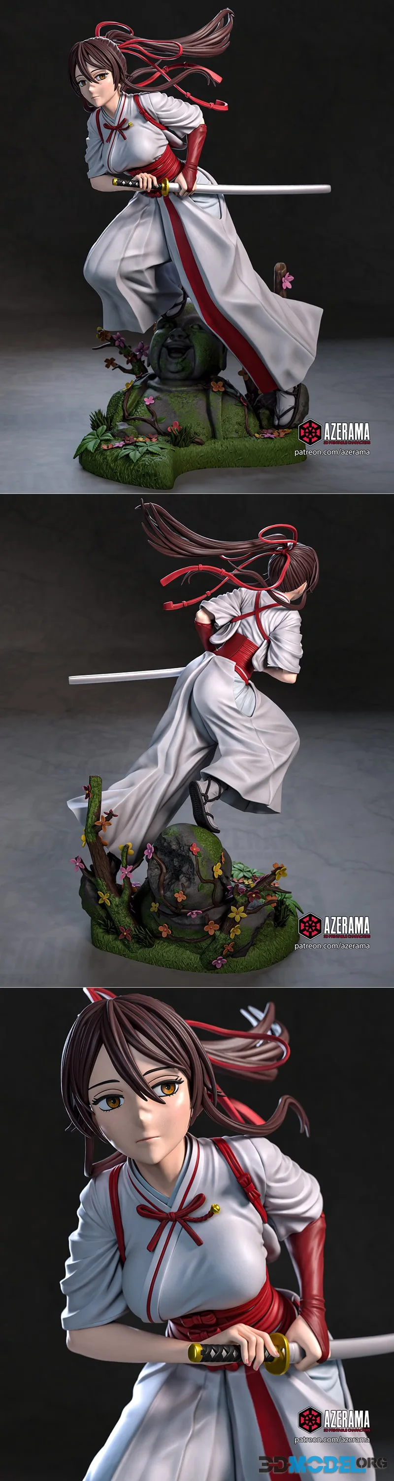 Azerama - Hell's Paradise - Sagiri Asaemon – Printable