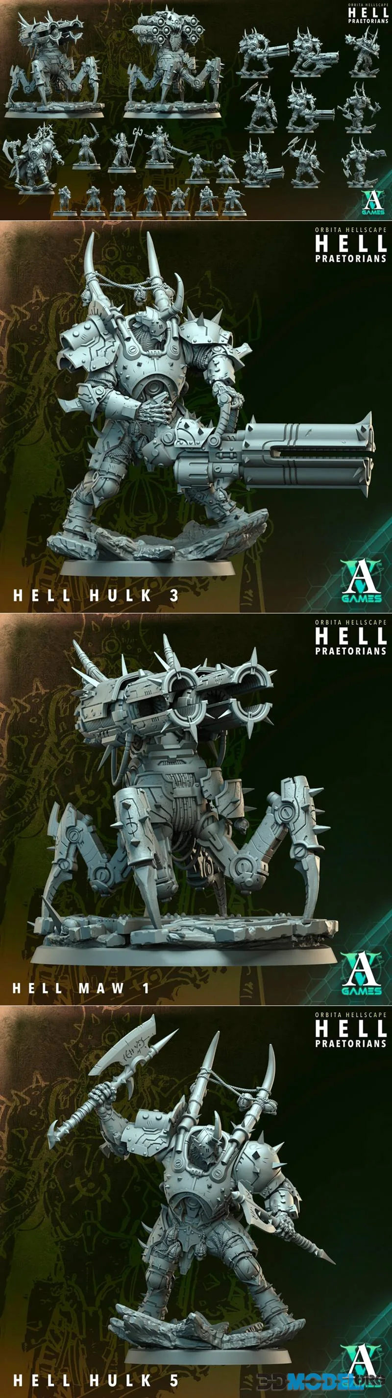 Archvillain Games - Orbita Hellscape - Hell Praetorians January 2026 – Printable
