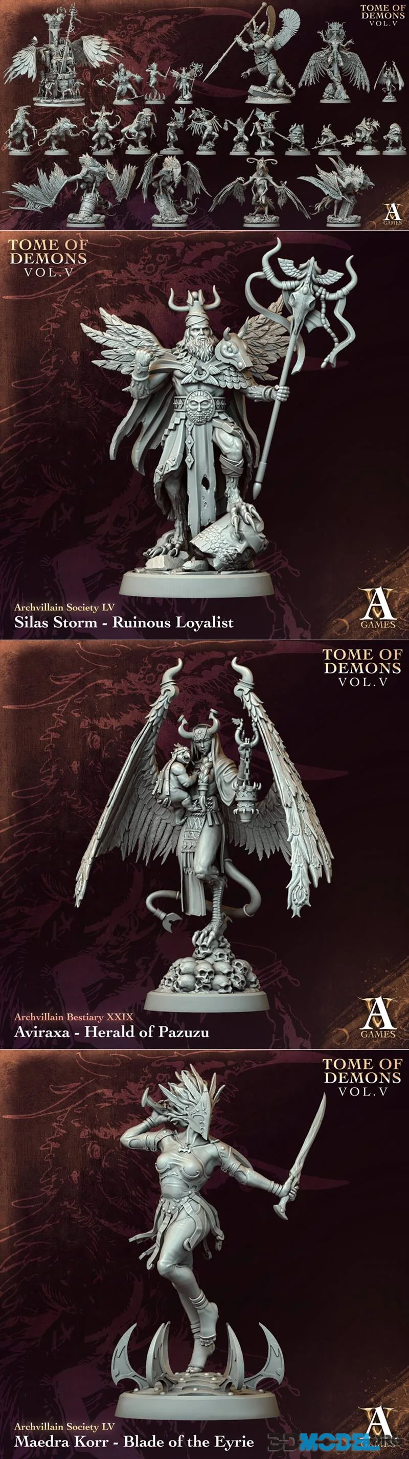 Archvillain Games - Tome of Demons Vol. V January 2026 – Printable