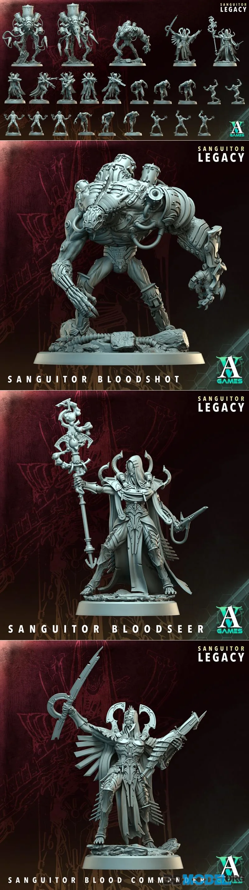 Archvillain Games - Sanguitor Legacy March 2026 – Printable