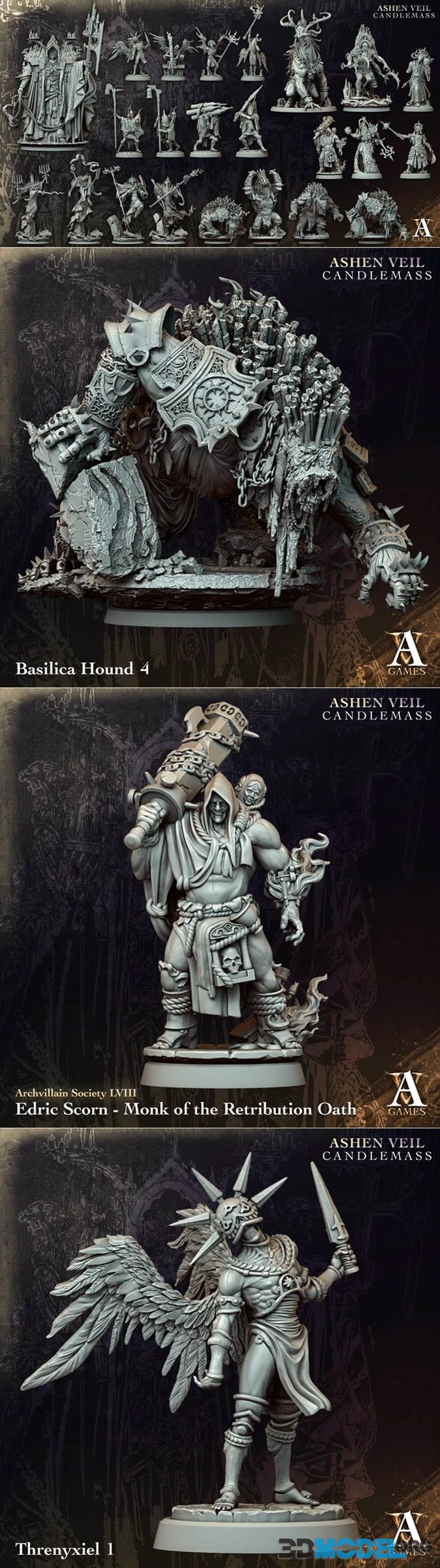 Archvillain Games - Ashen Veil - Candlemass April 2026 – Printable