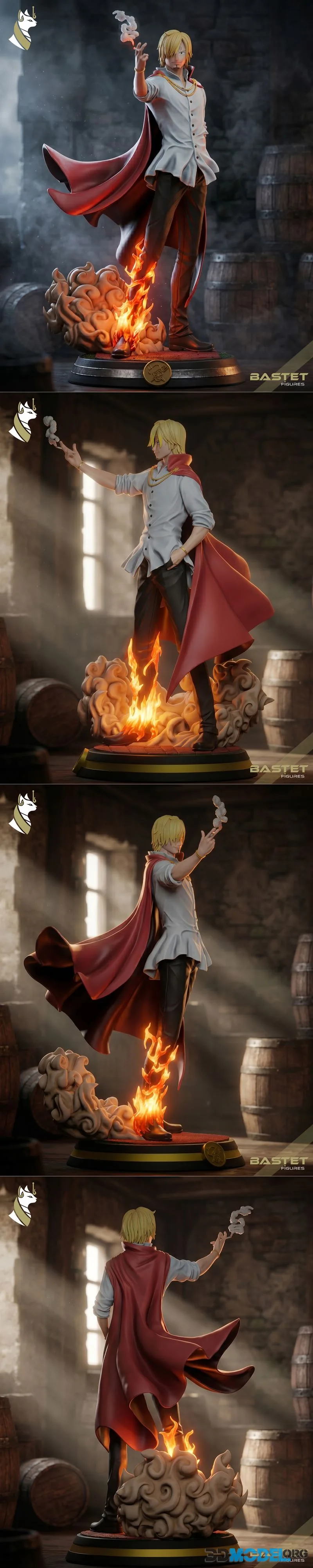 Bastet Figures - Sanji – Printable