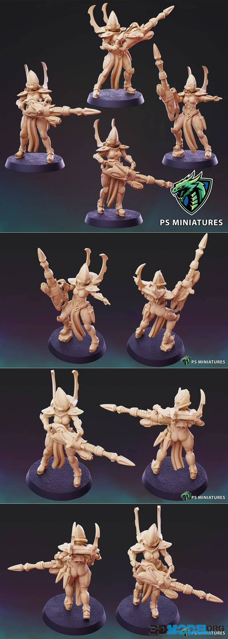 PSMiniatures August 2025 – Printable