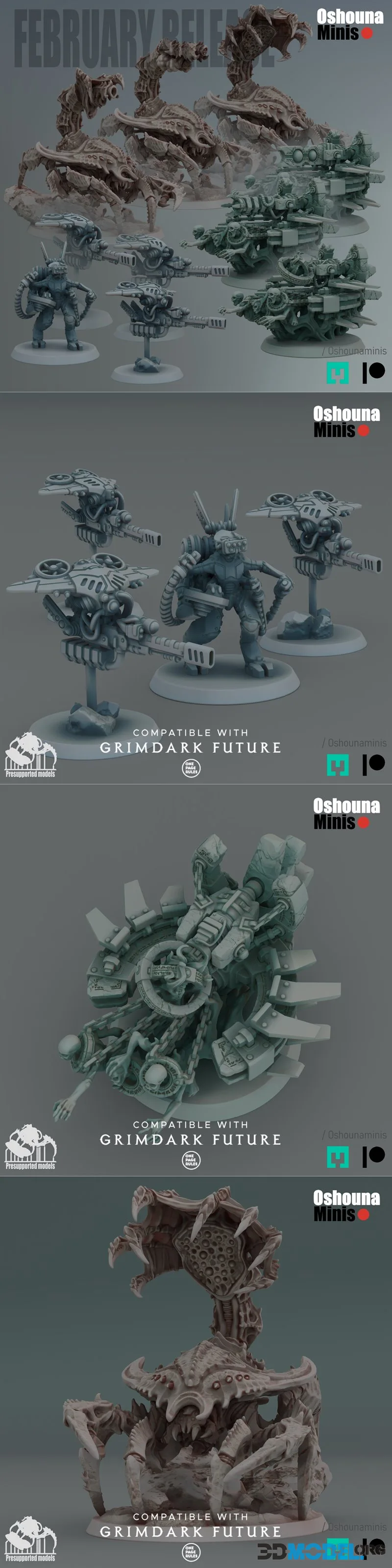 Oshounaminis February 2026 – Printable