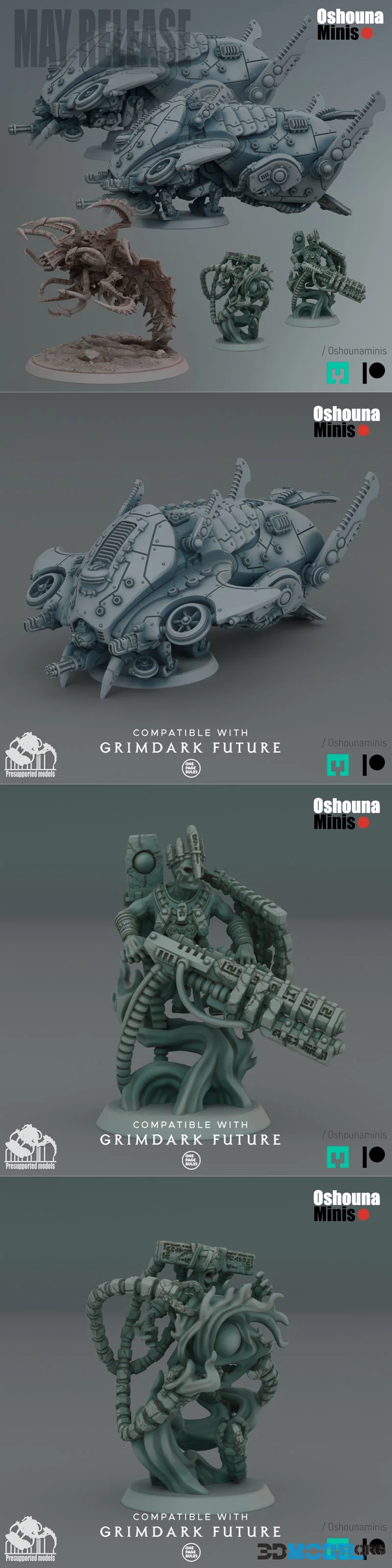Oshounaminis May 2026 – Printable