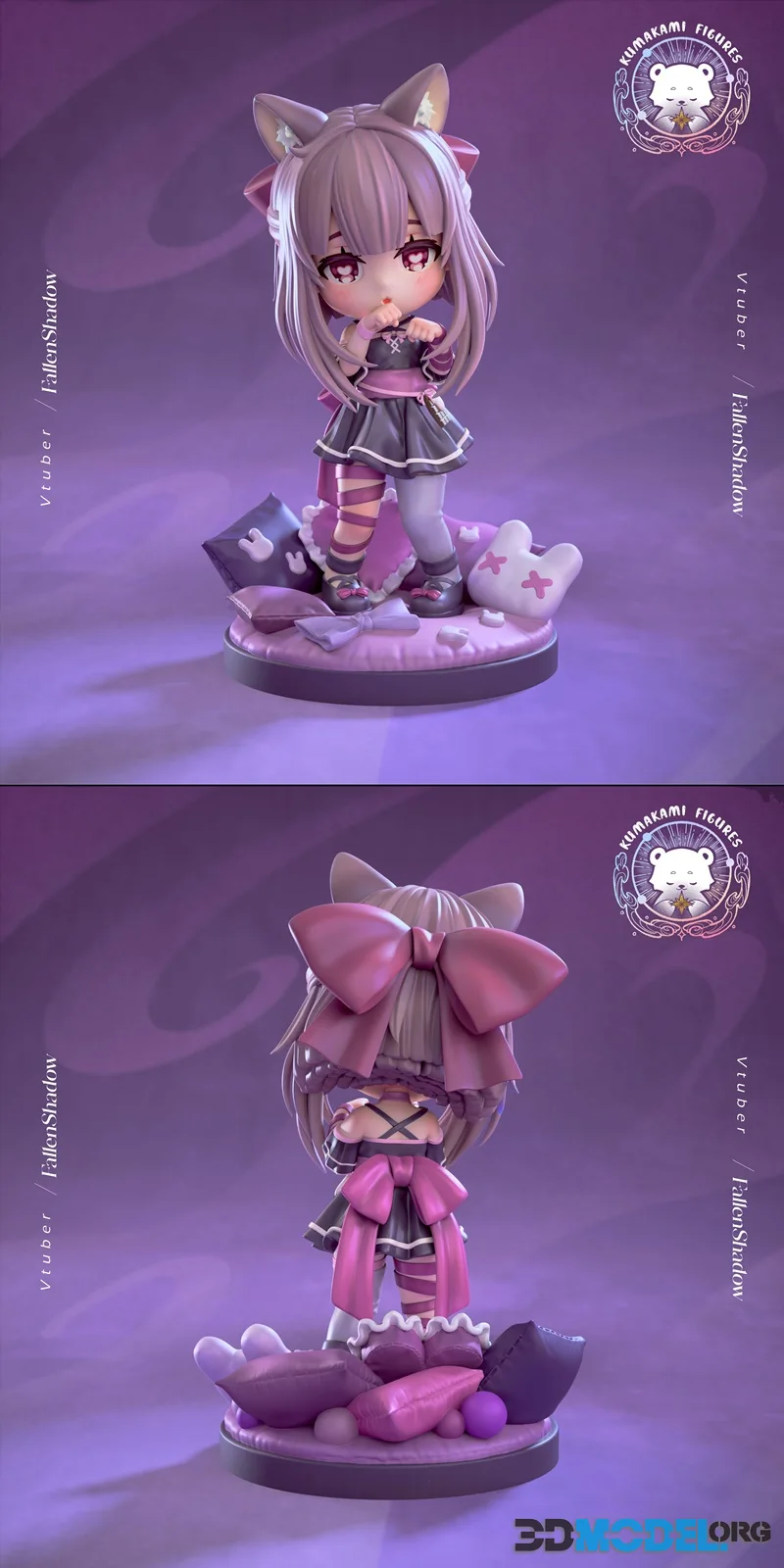 Kumakami Figures - Fallen Shadow – Printable