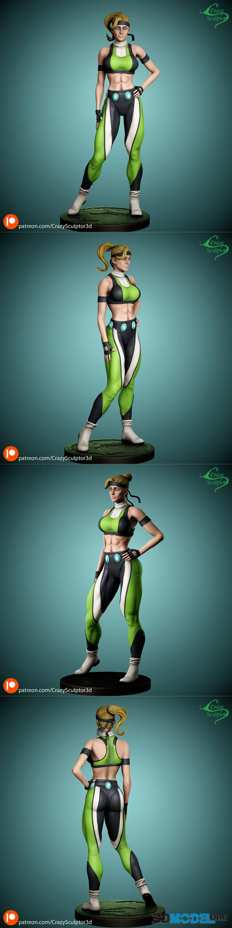 Crazy Sculptor - Sonya Blade – Printable