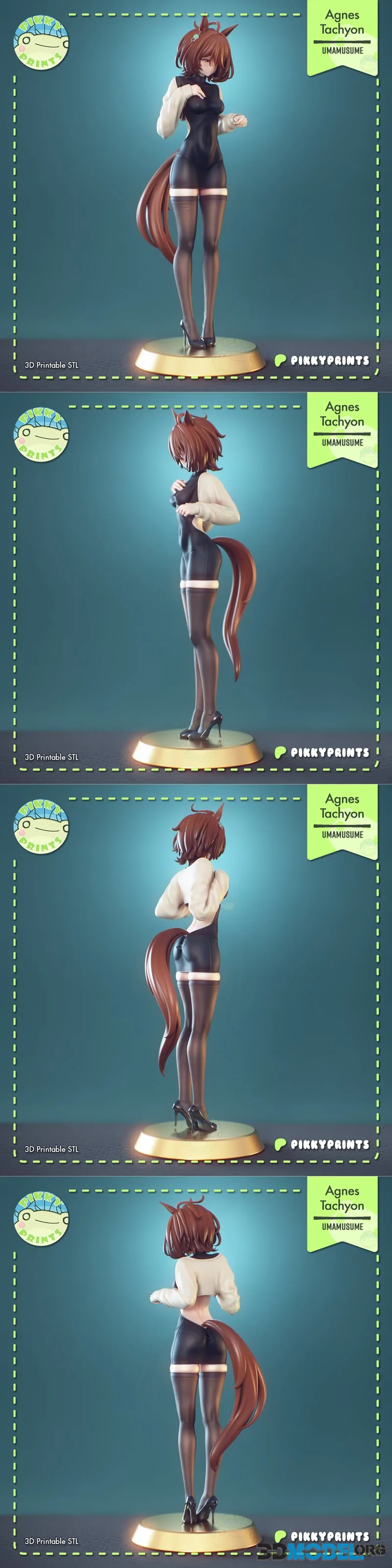 Pikky Prints - Agnes Tachyon - Umamusume – Printable