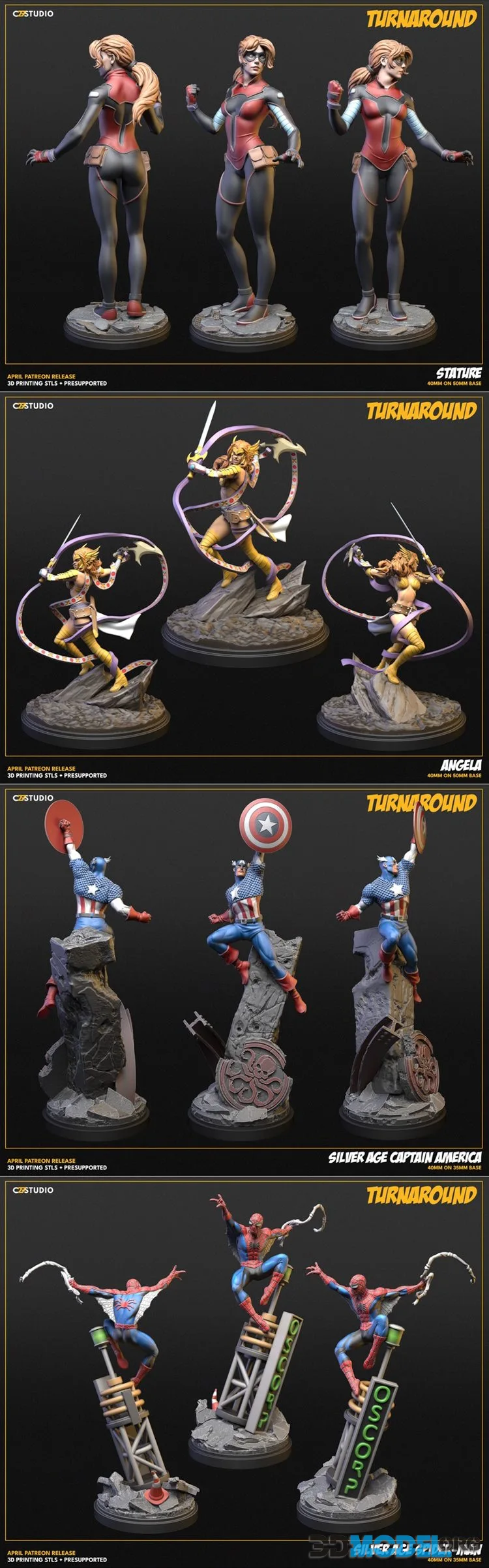 C27 Minis April 2026 – Printable