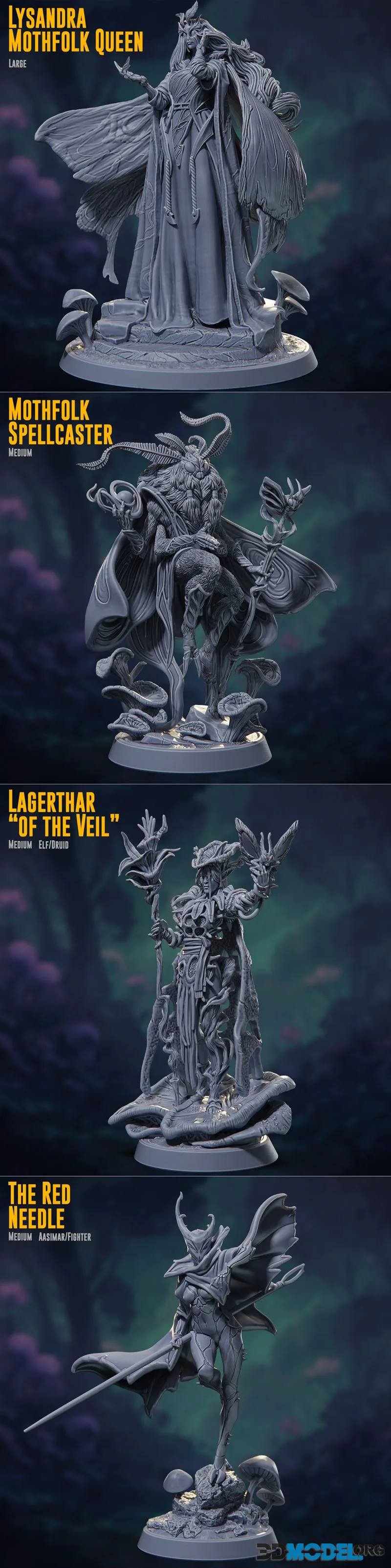 Claymore Miniatures January 2026 – Printable