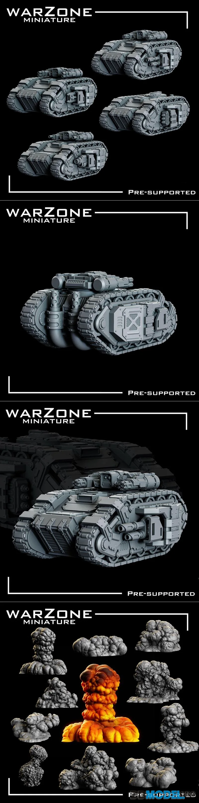 WarZone Miniature December 2025 – Printable